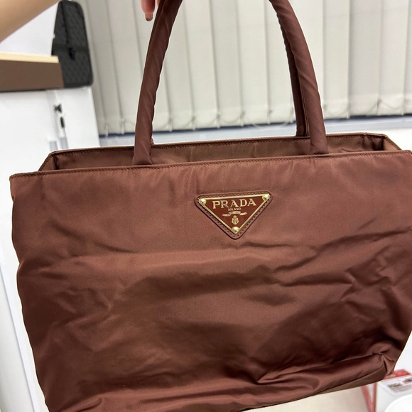 Prada Chocolate Brown Tote - Picture 8 of 10
